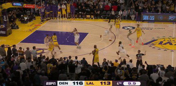 乐鱼网站-湖人掘金裁判报告：湖人得利 小里多获得2次罚球